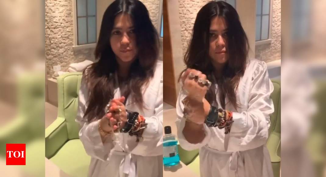 Ekta Kapoor takes off rings after 17 years amid coronavirus outbreak, says  'Thanos has left the building' - Hindustan Times