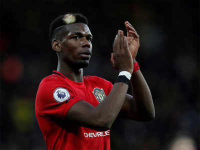 Manchester United's Paul Pogba shows support for coronavirus-hit Juventus players