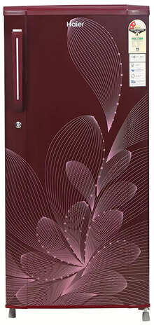 Haier 190 L 2 Star Direct Cool Single Door Refrigerator Hrd 1902bro E Red Ornate Price Full Specifications Features 27th Jul 2021 At Gadgets Now