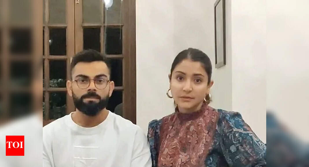 WATCH: Kohli and Anushka bat for self-isolation