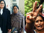 Pictures of Nirbhaya's mother Asha Devi showing a victory sign go viral…