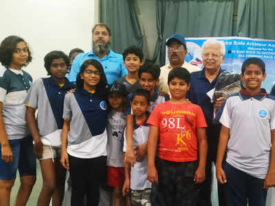 Aqua Sports Club players shine at Sunk Rock to Gateway of India sea swimming race