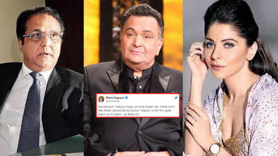 Coronavirus outbreak: Rishi Kapoor on Kanika Kapoor and Yes Bank founder Rana Kapoor, says, 'Kapoor logon pe time bhaari hai'