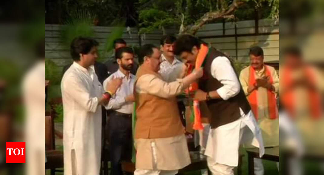 22 rebel Madhya Pradesh Cong MLAs join BJP