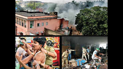Coronavirus curbs trigger prison riot in Kolkata; one shot, eight hurt