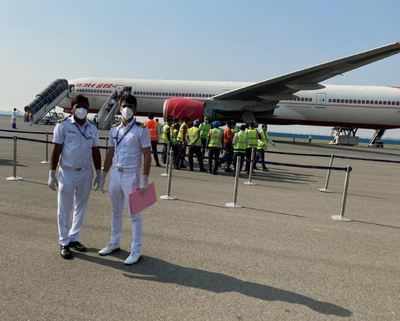 Coronavirus: Air India flight carrying 263 Indian evacuated from Rome lands in Delhi