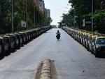 Eerie pictures of empty streets as India observes 'Janta Curfew' to combat coronavirus