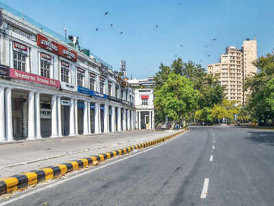 Delhi lockdown first day: Few vehicles on roads, borders ...