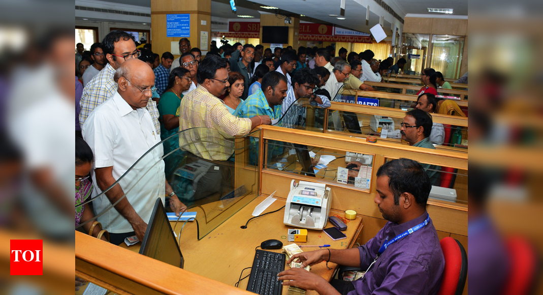 Lockdown hits plan to get skeletal staff at banks Times of India