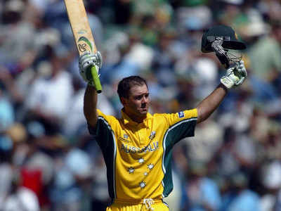 Ricky Ponting shares picture of bat he scored ton with in 2003 World Cup final