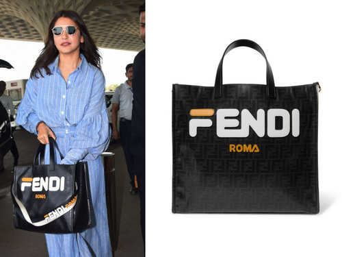 Anushka Sharma pairs Rs 1 lakh bag with high-end streetwear at