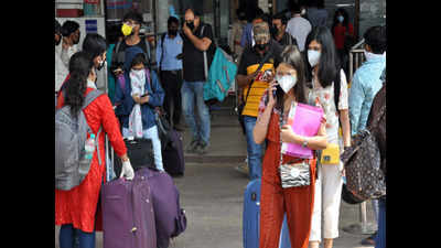 Coronavirus scare: Rush at Patna airport after lockdown