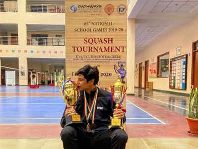 Nagpur teenager Kulvir Sharma becomes SGFI National School Games squash champion