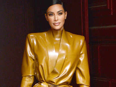 How Kim Kardashian squeezes into skin-tight latex suits