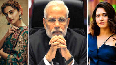 PM Narendra Modi announces 21-day lockdown: Taapsee pannu, Shahid Kapoor, Riteish Deshmukh, Tamannaah Bhatia come out in support, urge people to stay at home