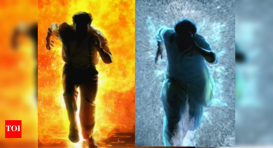 'RRR' Motion Poster Tamil It's going to be Fire vs Water! Tamil