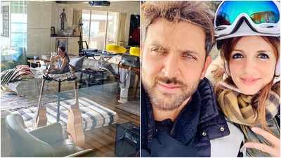 Sussanne Khan temporarily moves in with ex-husband Hrithik Roshan amid coronavirus pandemic to take care of their kids