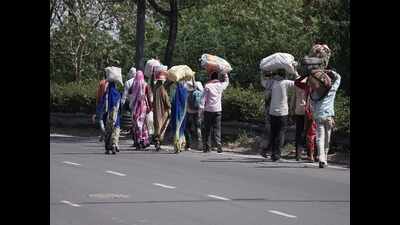 Coronavirus in Delhi: Migrant workers face tough times due to lockdown ...