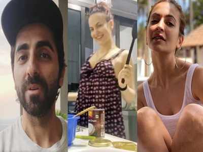 Bollywood Quarantined: Ayushmann Khurrana recites a poem, Elli Avram makes Thai curry, Shraddha Kapoor says 'let's be united', Kriti Kharbanda posts 'Shaadi Mein Mat Aana'