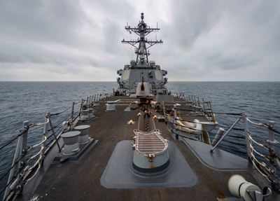 US warship sails through Taiwan Strait during coronavirus spat