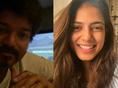 Vijay, Malavika Mohanan and 'Master' team catch up on video call during lockdown time