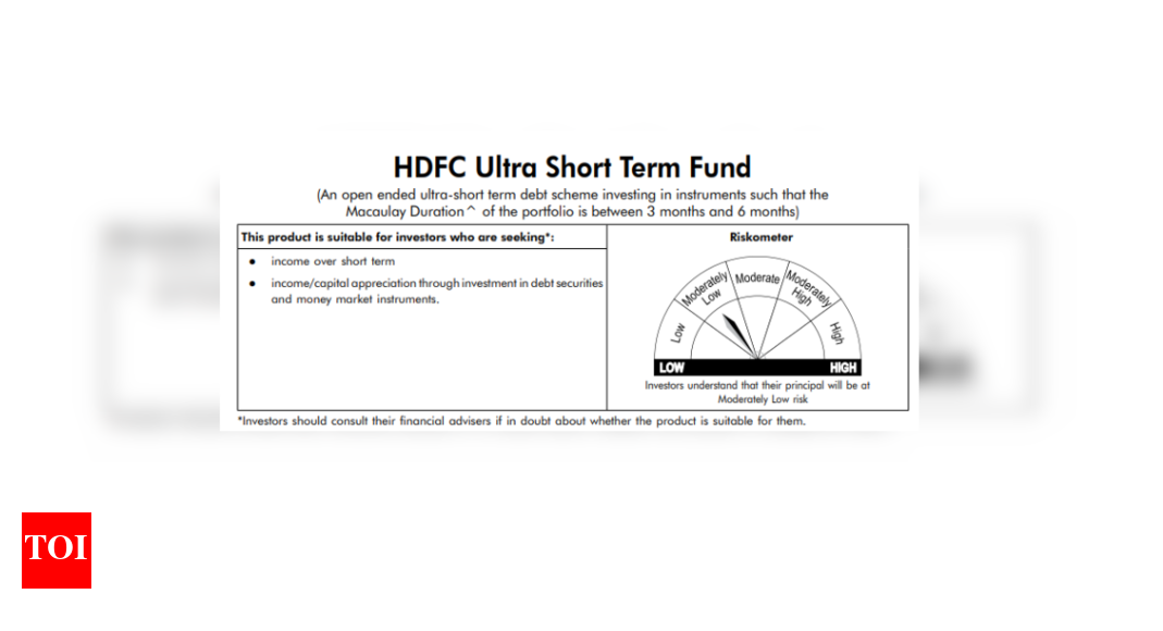 hdfc-ultra-short-term-fund-times-of-india