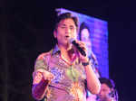 Kumar Vishwas performs at an event in Banaras
