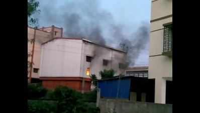 Kolkata: Fire breaks out at CESC substation at Patuli
