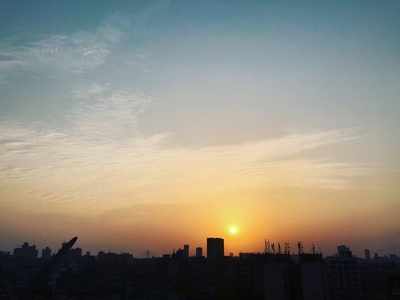 Beautiful Sunset from Dharavi