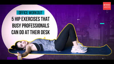 5 perfect hip and glute exercises to do at home Times of India