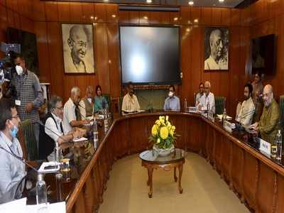 Amit Shah holds meet to assess situation