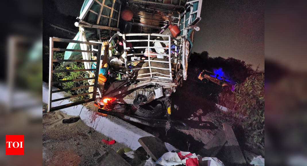 Telangana: ORR Crash Kills 8 From Karnataka In Desperate Bid To Go Home ...