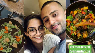 Sonam Kapoor channels her inner chef for hubby Anand Ahuja in home quarantine