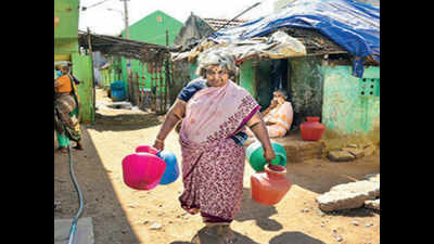 Water crisis adds to Madurai slums' woes