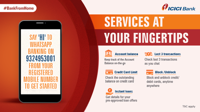 ICICI Bank Launches Banking Services On WhatsApp: Here’s What Customers ...