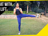Squat With Leg lift