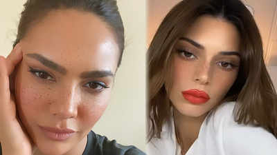 Esha Gupta shows off her faux freckles in latest selfie, netizens mistake her for American super model Kendall Jenner