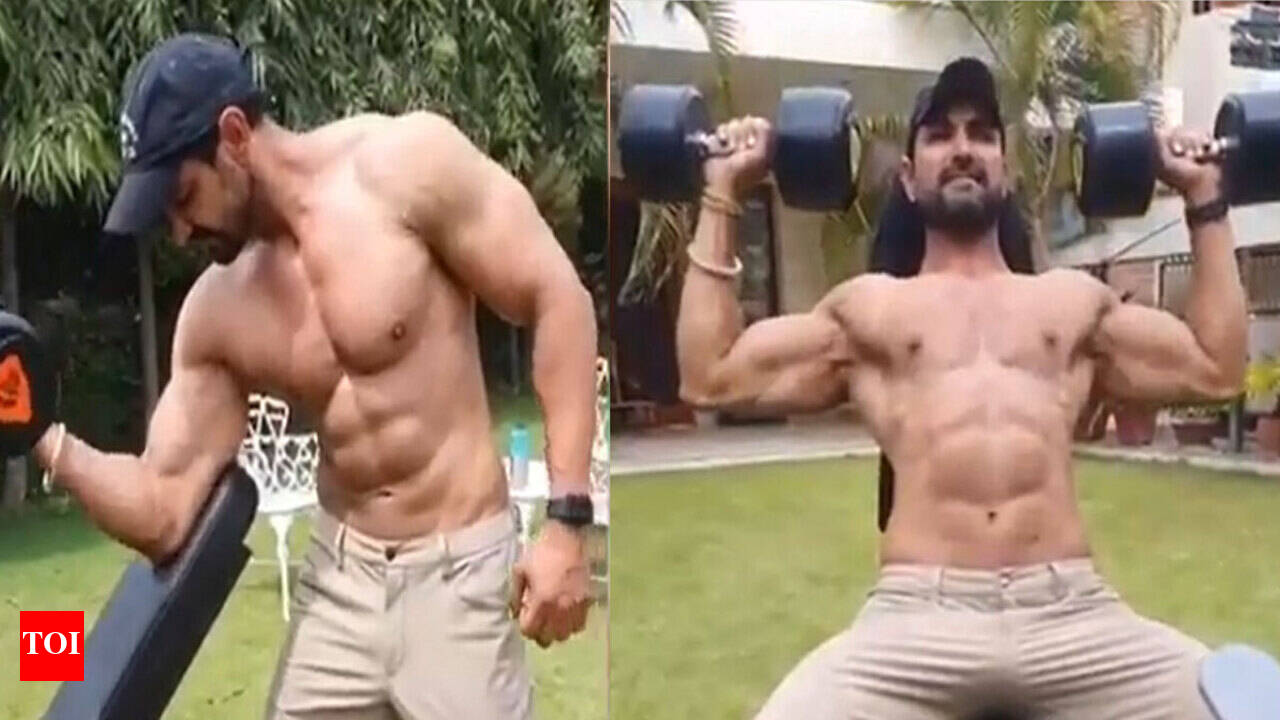 Forget fitness bar, Kartar Cheema is adding to the mercury with his workout  video | Punjabi Movie News - Times of India
