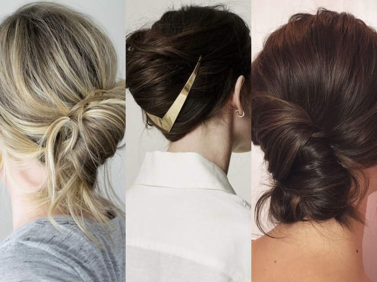 Share 73+ messy banana bun hairstyle super hot - in.eteachers