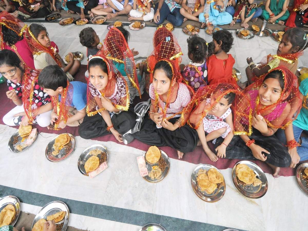 Pooja kanya Durga Ashtami