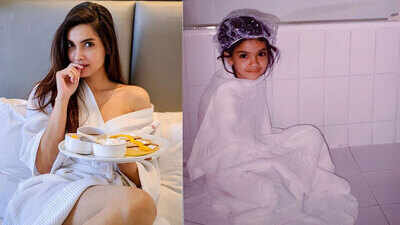 Coronavirus lockdown: Diana Penty shares throwback picture from childhood days expressing her mood during lockdown