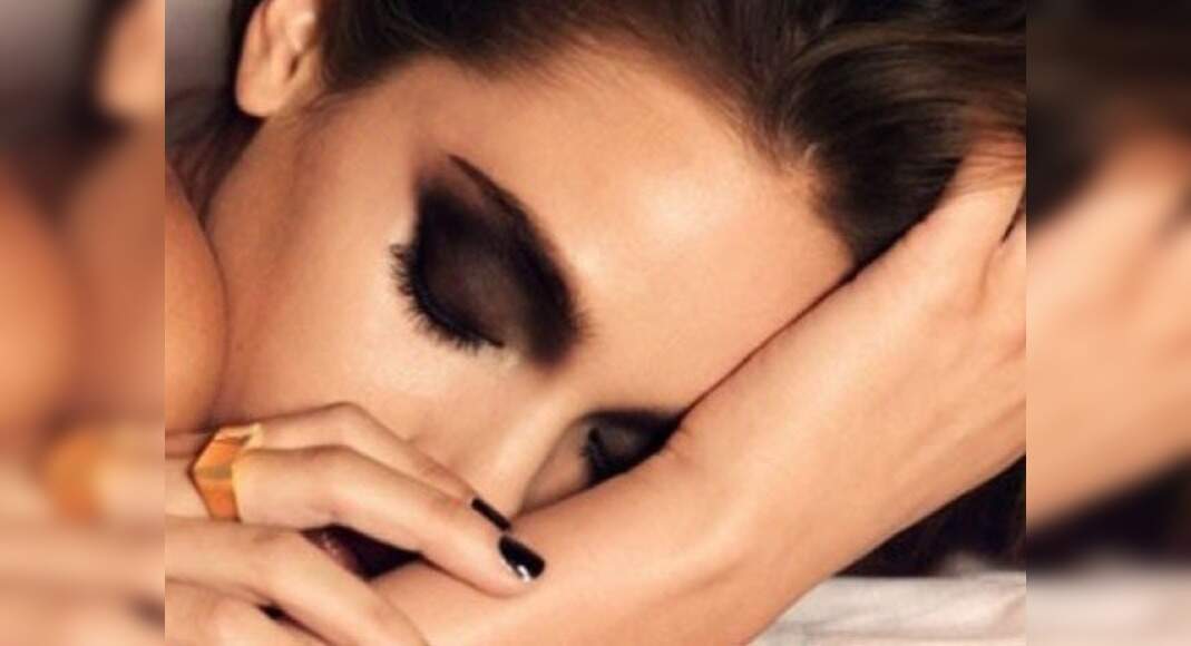 Sleeping with makeup on Here's what you should do after waking up