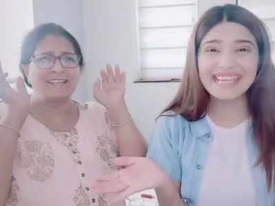 Bhakti Kubavat shows her funny side as she imitates Kajol from Kabhi Khushi Kabhie Gham in this latest video