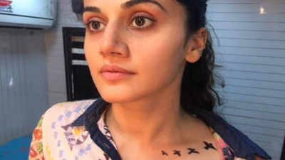 Taapsee Pannu would like to get a tattoo on her neck if she was not an actor