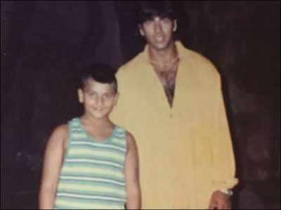 Throwback Thursday: Can you guess THIS little boy in the picture with Akshay Kumar?