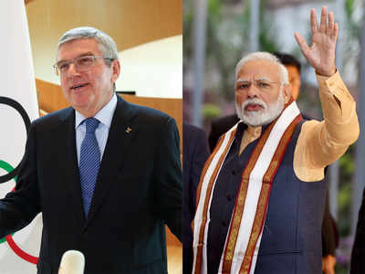 IOC chief Bach thanks PM Modi for his support to Tokyo Olympics