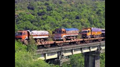 Covid-19: Train to ferry goods-laden trucks between Nelamangala, Solapur