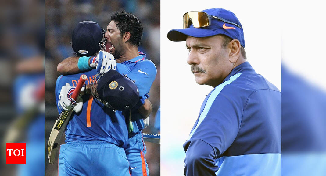Ravi Shastri forgets Yuvraj, Dhoni in WC tweet