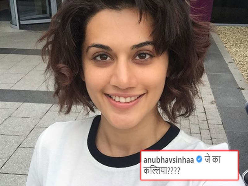 Tapsee Pannu's throwback picture of hair experiment makes Anubhav Sinha  exclaim “What have you done”! | Hindi Movie News - Times of India