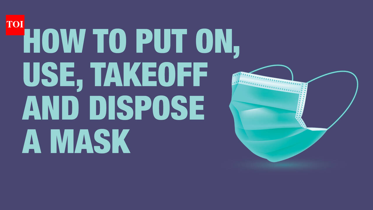 How to wear, use, take-off and dispose a face mask